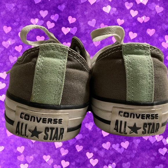 CONVERSE Gray Low Lace-up Classic Sneaker Shoe - 7 woman / 5 men - Picture 5 of 7